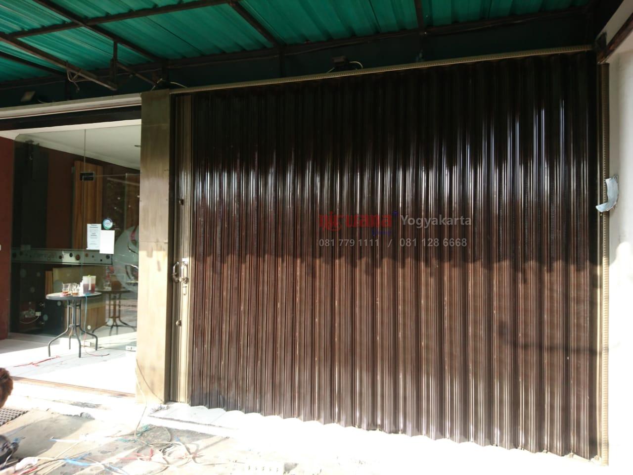 Pemasangan Pintu Folding Gate Premium Mm Di Jl Mayor Kusmanto