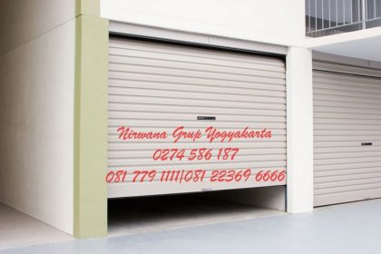 rolling door one sheet nirwana grup yogyakarta