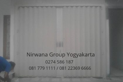 Pintu Harmonika Nirwana Rol 1,2mm Ringroad Sleman Yogyakarta, Solo, Semarang