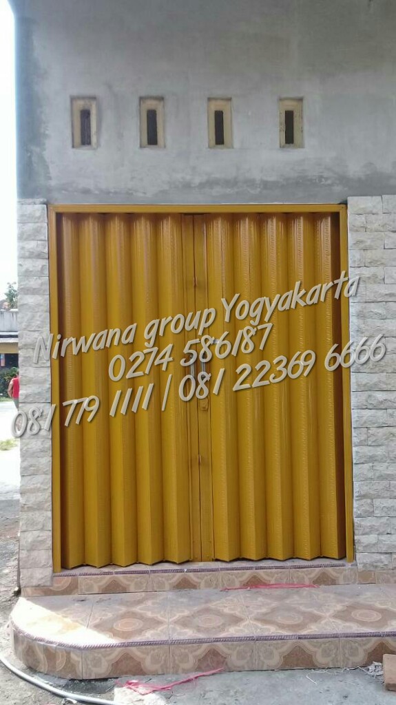 Proyek Pesanan Pintu  Folding Gate Standar 0 8mm Daerah 