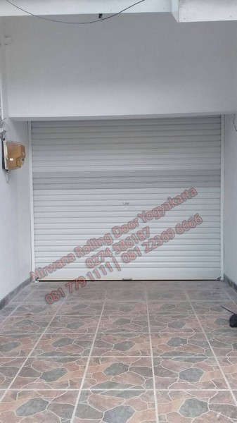 Pintu Rolling Door One Sheet Perforasi Perforated Lubang Yogyakarta Yang Sangat Awet dan Bagus Biasa untuk di Mall