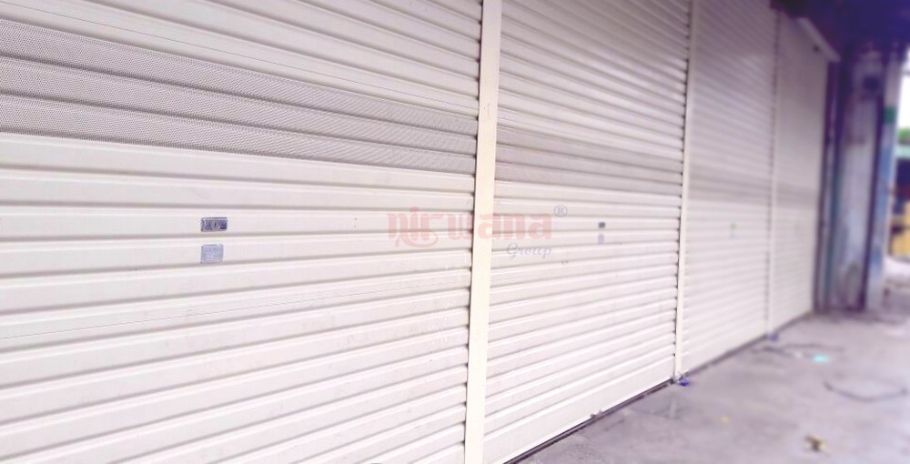 Pusat Rolling Door One Sheet Bluescope Nirwana Group 