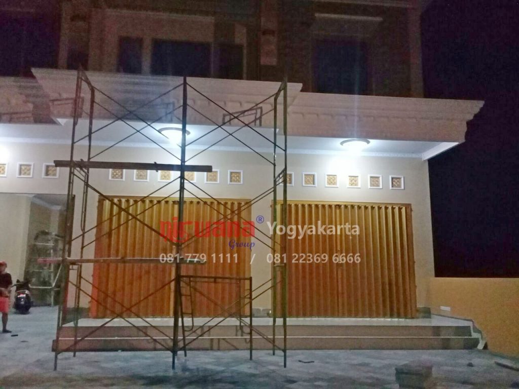 Pemasangan Pintu  Folding Gate Harmonika  Rasional 3 di 