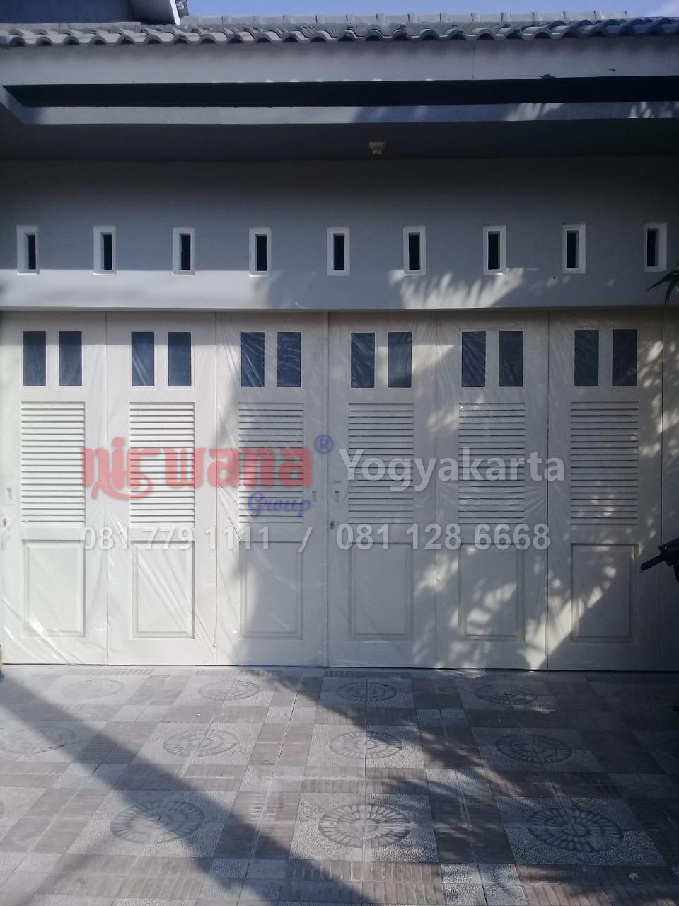Pemasangan Pintu Garasi Sliding Premium di Jl Perwira 