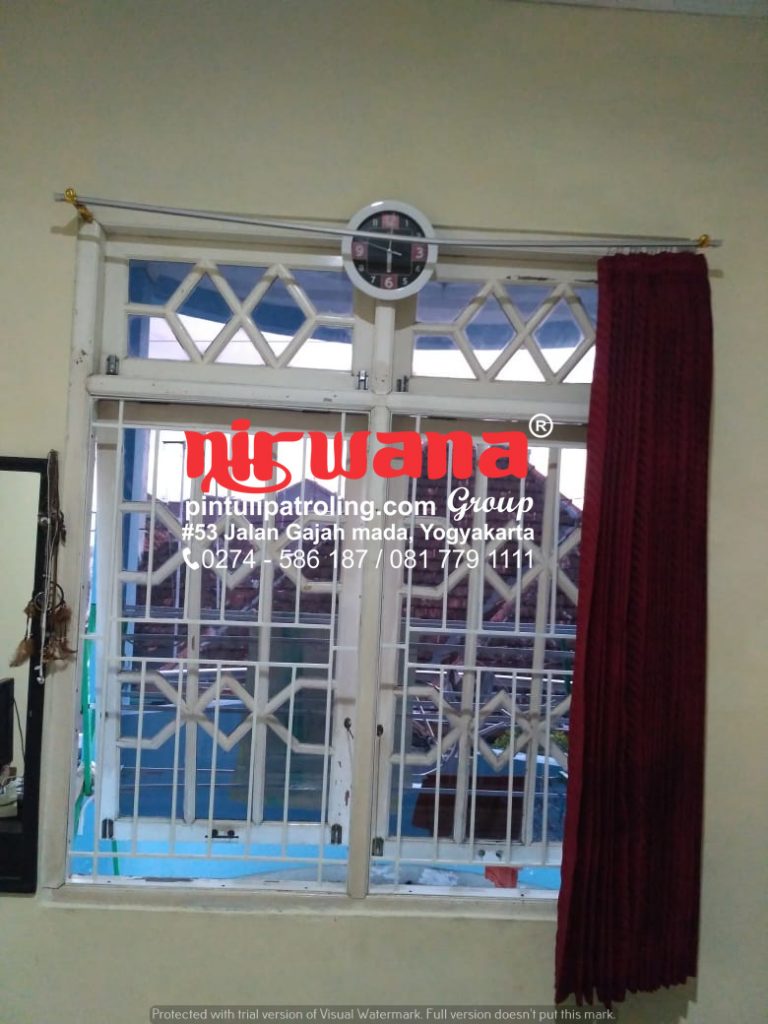 Pemasangan Tralis Jendela  di  Purwokinanti Pakualaman 