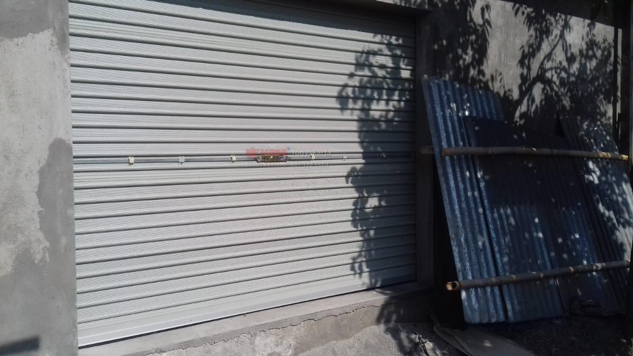 Pemasangan Pintu Rolling Door One Sheet Full Perforated Di Jl Imogiri Barat Yogyakarta