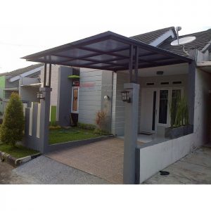 Canopy Polycarbonat di Jl Magelang