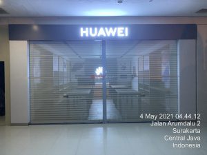 Door One Sheet Full Perforated di Huawei Solo Paragon