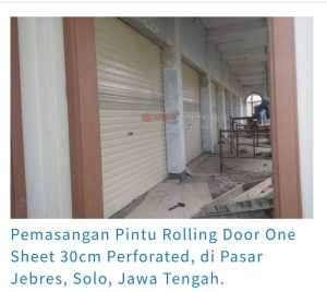 Rolling Door Solo"