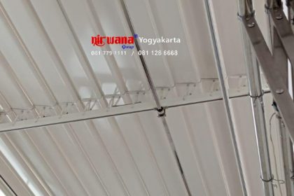 Pemasangan Canopy Lovera di Jl Josari Ngaglik Sleman