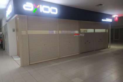 Rolling Door One Sheet 30cm Perforated Berkualitas di Axioo Maspion Mall Surabaya