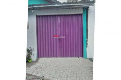 Pemasangan Pintu Folding Gate Standart 0,5mm di Jogoyudan