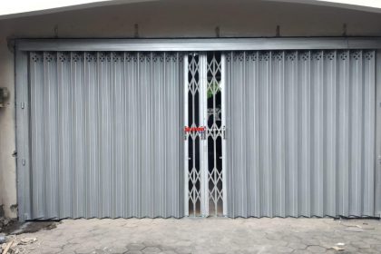 Pemasangan Pintu Harmonika Rasional A di Gejayan Condongcatur