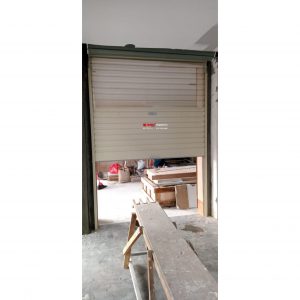 Rolling Door One Sheet 70cm Perforated Terbaik di Bank Mandiri Jl Kaliurang