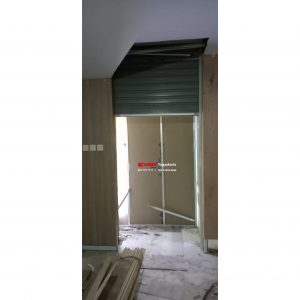 Nirwana Yogyakarta telah menyelesaikan Proyek Pemasangan 1 unit Rolling Door One Sheet 70cm Perforated Terbaik