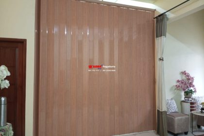 Pemasangan Folding Door PVC di Sidorejo Karanganyar Jawa Tengah