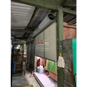 Pemasangan Rolling Door One Sheet Polos Terbaik di Pasar Demangan Yogyakarta