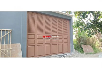 Pemasangan Pintu Lipat Standart 2mm di Jl Sedan Asri Sleman Yogyakarta