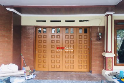 Pemasangan Pintu Sliding Premium 2mm di Jl Perkutut Demangan, Yogyakarta