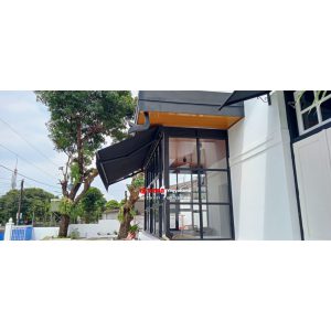 Pemasangan Canopy Awning Otomatis di Kotabaru, Gondokusuman, Yogyakarta.
