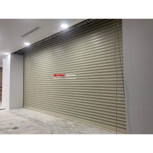 Proyek Pemasangan Pintu Rolling Door Electric Full Perforated 1,2mm di Ibox Pakuwon Mall Yogyakarta.