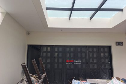 Pemasangan Pintu Sliding Premium 2mm di Perum Graha Famili Selatan Wiyung Surabaya Jawa Timur