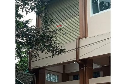 Pemasangan Rolling Door One Sheet 70cm Perforated di Balemulyo Muntilan Magelang Jawa Tengah
