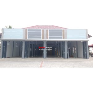 Pemasangan Pintu Lipat Premium Ekonomis di Mulyodadi Bambanglipuro, Bantul, Yogyakarta.