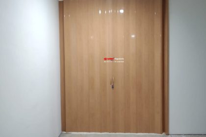 Pemasangan Folding Door PVC di Jl Simanjuntak Terban, Gondokusuman, Yogyakarta.