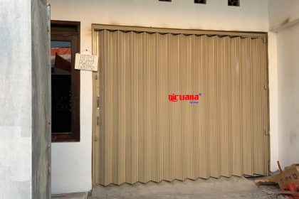 Pemasangan Pintu Harmonika Rasional D Ketebalan 0,6mm di Tahunan Umbulharjo Yogyakarta