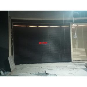 Pemasangan Rolling Door Electric Full Perforated 1,0mm di JD Sport Pakuwon Mall Surabaya