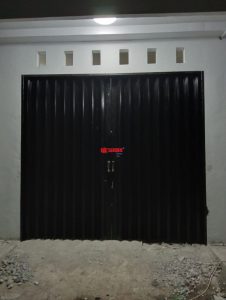 Pemasangan Folding Gate Standart 0,5mm di RST Dr Soejono Magelang Jawa Tengah.