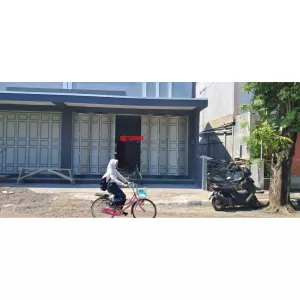Pemasangan Pintu Lipat Standart 2,0mm di Jl Pramuka Kebumen, Jawa Tengah.
