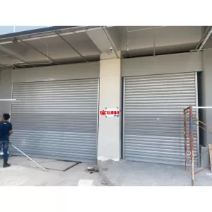 Proyek Rolling Door Electric 70cm Perforated 0,8mm di Hotel Mercure Pangkalanbun Kalimantan Tengah