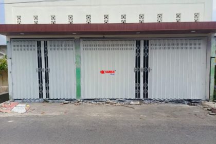 Pemasangan Pintu Harmonika Rasional A di Ngringo Jaten Karanganyar Jawa Tengah.