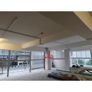 Pemasangan Rolling Grille Stainless di Gedung HIK Solo Jawa Tengah.