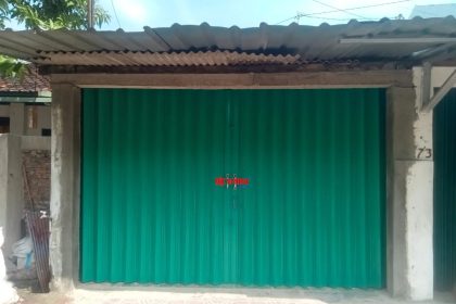 Pemasangan Folding Gate Premium 0,5mm di Patangpuluhan Wirobrajan, Yogyakarata.