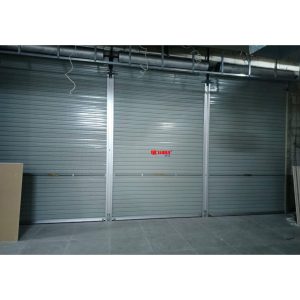 Pemasangan Rolling Door One Sheet Full Perforated di Miniso Jogja City Mall