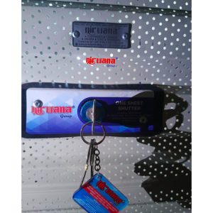 Pemasangan Rolling Door One Sheet Full Perforated di Miniso Jogja City Mall