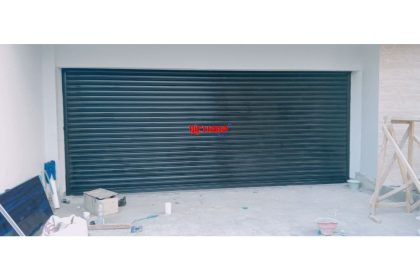 Pemasangan Rolling Door Electric Polos 1,4mm di Gito Gati Sentosa Ngaglik Sleman Yogyakarta