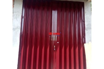 Pemasangan Pintu Harmonika Rasional A di Piyungan Bantul