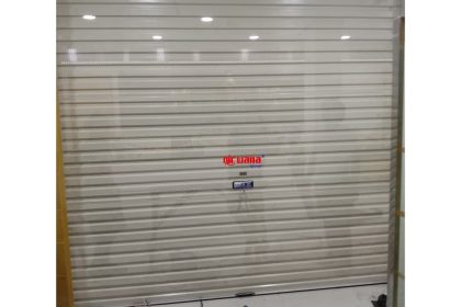 Nirwana Group Surabaya telah menyelesaikan pemasangan Rolling Door One Sheet Full Perforated di Bank Bukopin Suarabaya, Jawa Timur