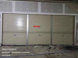 Rolling Door Jenis One Sheet ini merupakan product Unggulan dari Nirwana Group, Product ini paling banyak di minati oleh kalangan masyarakat.