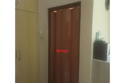 Pemasangan Folding Door PVC di Perum Jambusari, Wedomartani, Sleman.