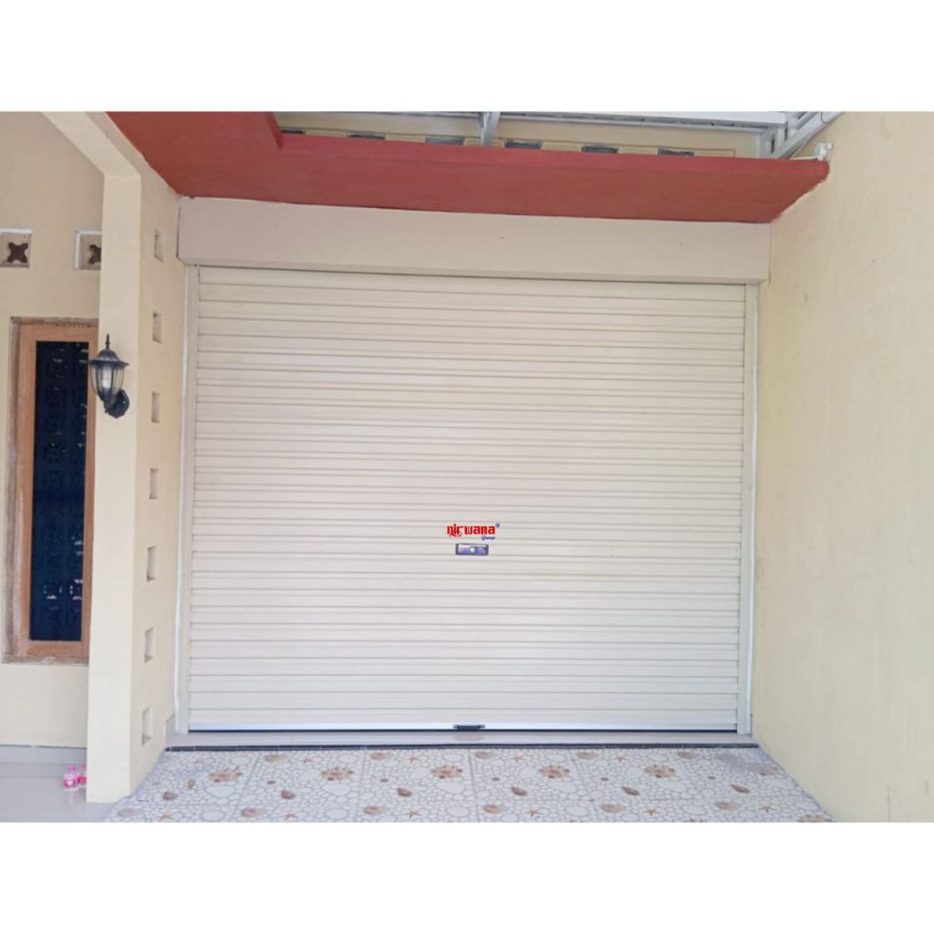 Pemasangan Rolling Door One Sheet Polos di Purwomartani, Kalasan, Sleman.