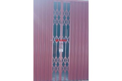 Pemasangan Folding Gate Stadart 0,5mm di Terban Gondokusuman, Yogyakarta.