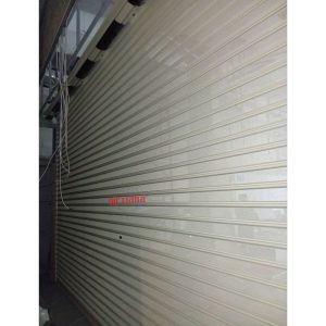 Pemasangan Rolling Door Electric Full Perforated 1,2mm di Assisc Paragon Mall Solo