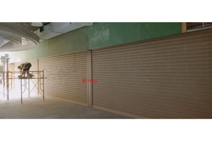 Rolling Door Electric Full Perforated 1,2mm di Oh!Some Mall Kartini Lampung