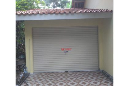 Pemasangan Rolling Door One Sheet Polos di Tirtorahayu Galur, Kulonprogo.