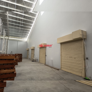 Pemasangan Rolling Door Electric Polos Ketebalan 1,6mm CV Crystal di Banyuwangi 